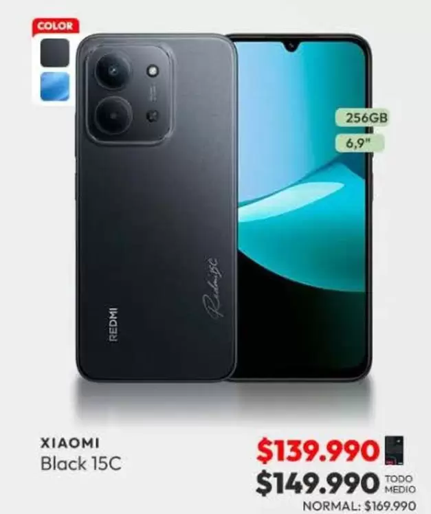 Xiaomi - Black 15c