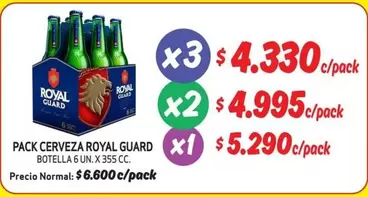 Royal Guard - Pack Cerveza