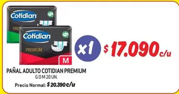 Cotidian - Panal Adulto Premium