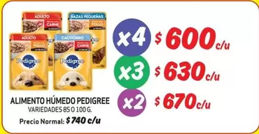 Pedigree - Alimento Húmedo