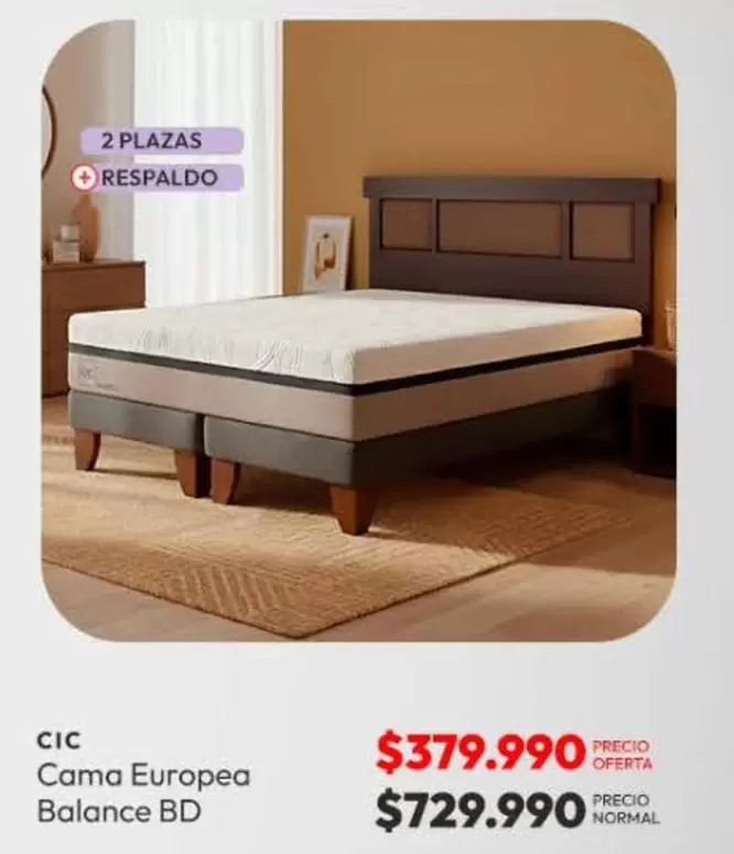 Cic - Cama Europea Balance Bd