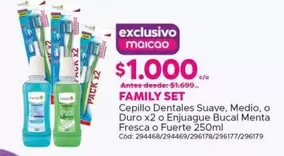 Family Set - Cepillo Dentales Suave