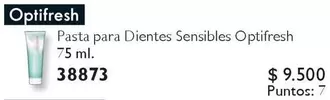 Pasta Para Dientes Sensibles Optifresh