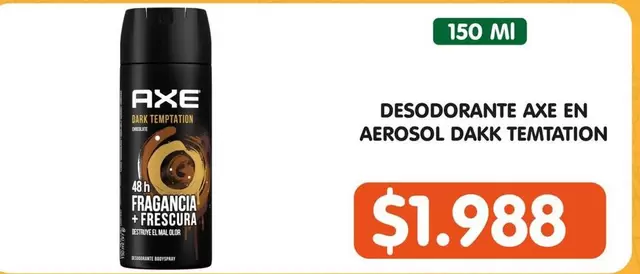 Axe - Desodorante  En Aerosol Dark Temtation