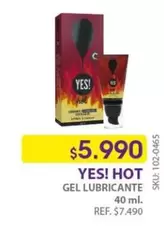 Yes - Gel Lubricante