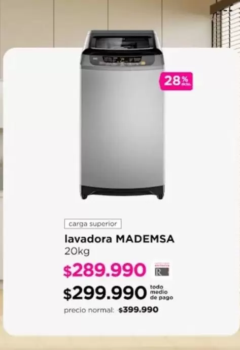 Mademsa - Lavadora