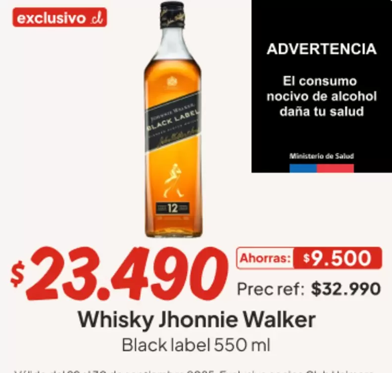 Whisky Jhonnie Walker