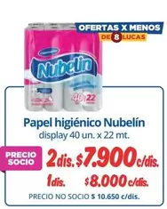 Nubelin - Papel Higiénico