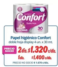Confort - Papel Higiénico