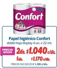 Confort - Papel Higiénico