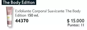 Exfoliante Corporal Suavizante The Body Edition 150 Ml. 44370
