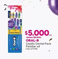 Oral B - Cepillo Dental Pack Familiar