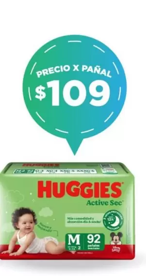 Huggies -  Active Sec