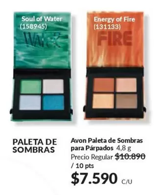 Energy - Paleta De Sombras Para Parpados