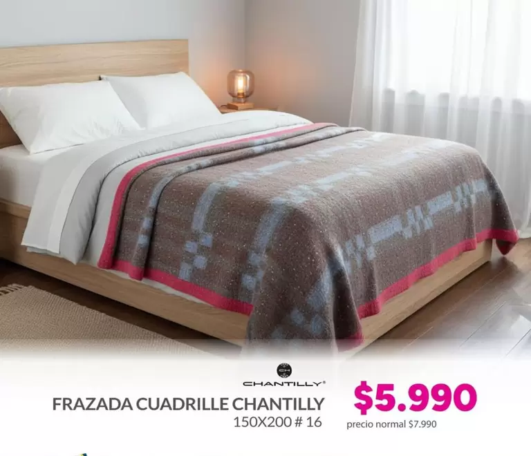 Frazada Cuadrille Chantilly