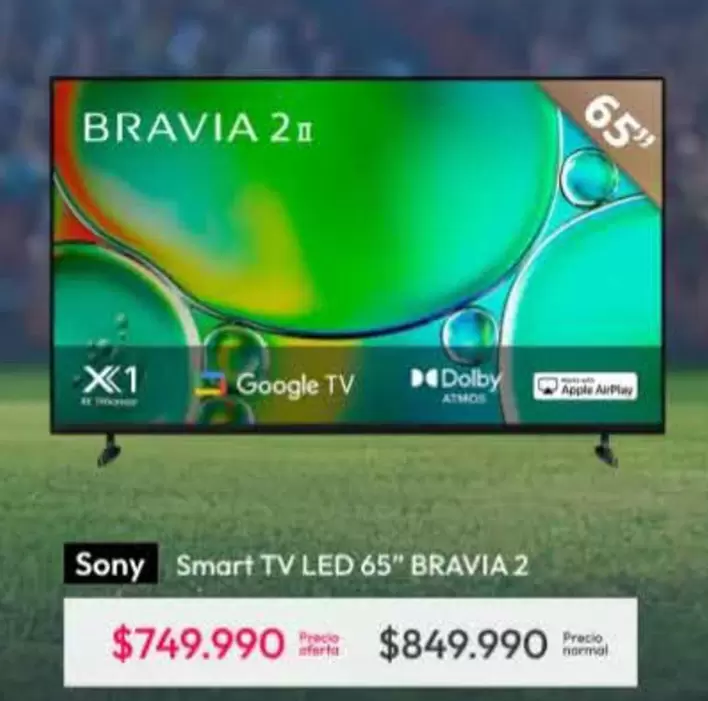 Apple - Smart Tv Led 65" Bravia 2