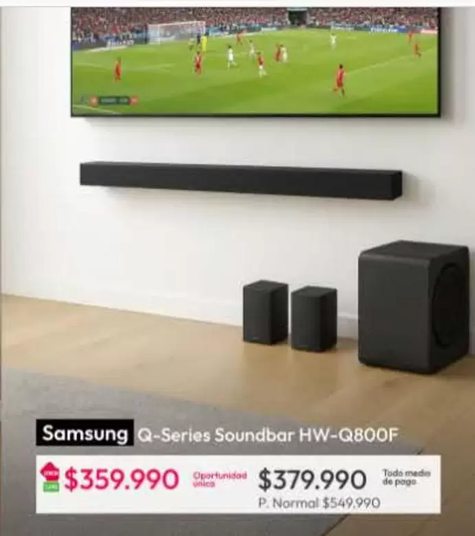 Samsung - Q-Series Soundbar HW-Q800F