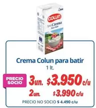 Colun - Crema Para Batir