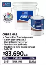 Williams - Cubre Mas