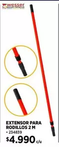 Extensor Para Rodillos 2 M