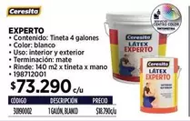 Ceresita - Experto