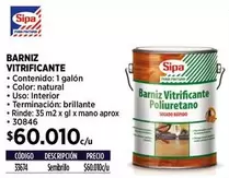Sipa - Vitrificante