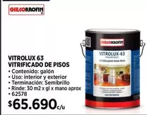 Chilcorrofin - Vitrolux 63 Vitrificado De Pisos