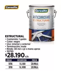 Ceresita - Estructural