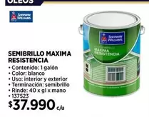 Williams - Semibrillo Maxima