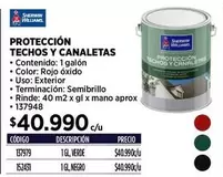 Williams - Protección Techos Y Canaletas