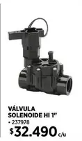 VÁLVULA SOLENOIDE HI 1"