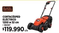 Black & Decker - Cortacésped Eléctrico