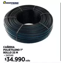 Hoffens - Caneria Polietileno 1" Rollo 25 M