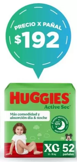 Huggies -  Active Sec
