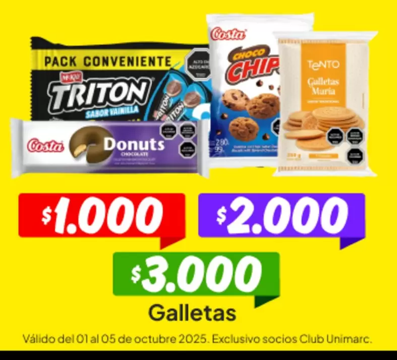 Tritón - Galletas