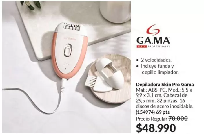 Ga.Ma - Depiladora Skin Pro Gama