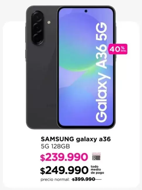 Samsung - Galaxy A36 5G 128GB