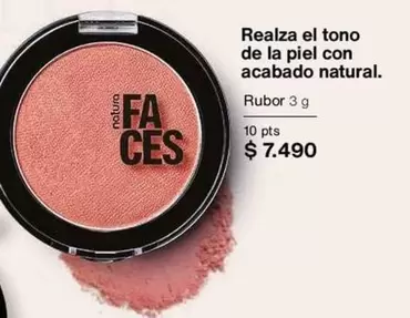 Natura - Realza El Tono De La Piel Con Acabado l