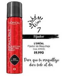 L'Oréal - Fijador De Maquillaje