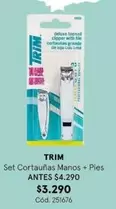 Trim - Set Cortaunas Manos + Pies