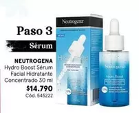 Neutrógena - Hydro Boost Sérum Facial Hidratante Concentrado