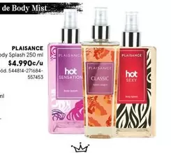 Plaisance - Splash 250 ml