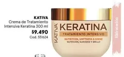 Kativa - Crema De Tratamiento Intensiva Keratina