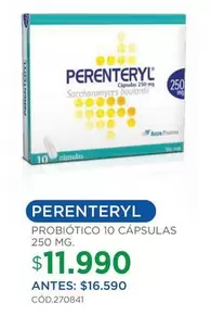 Probiótico 10 Cápsulas