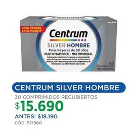 Centrum - Silver Hombre