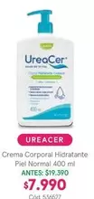 Crema Corporal Hidratante Piel Normal