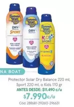 Balance  - Protector Solar Dry Balance