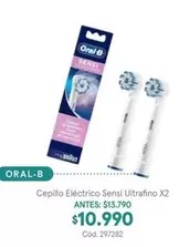 Oral B - Cepillo Eléctrico Sensi Ultrafino X2