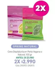 Perla - Cera Depilatoria En  Vegana O Natural