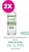 Alcohol Spray Desinfectante